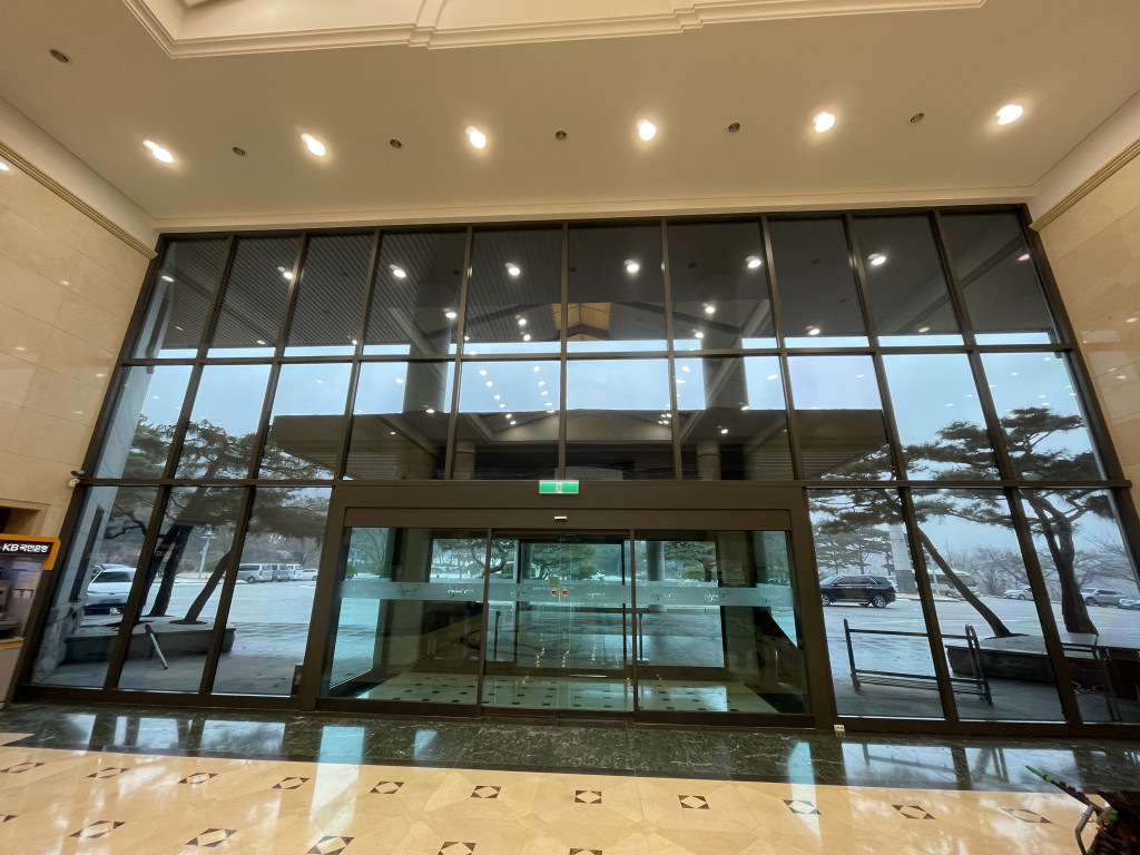 골프장유리창청소